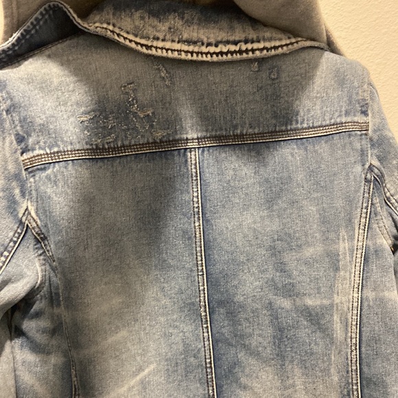 Free People Hooded Denim Jacket - Picture 10 of 10